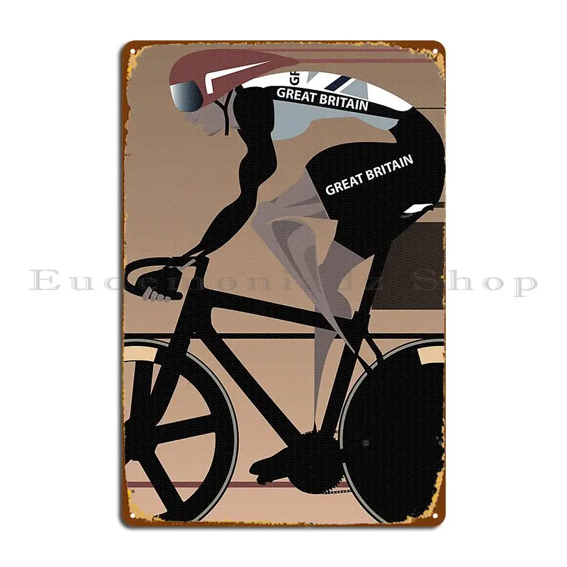 Velodrome Metal Sign Party Customize Classic Club Design Tin Sign Poster