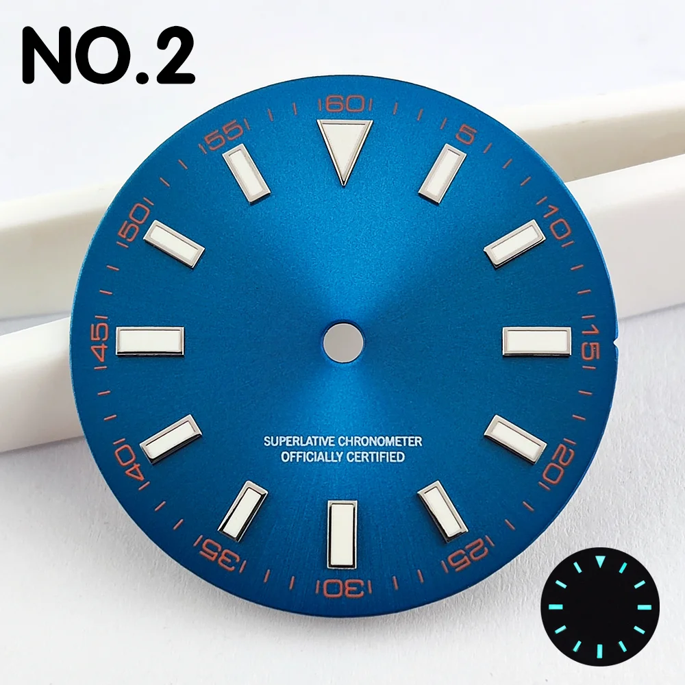 NH35 다이얼 오렌지 스케일 다이얼 28.5mm 시계 다이얼 NH35/NH36 무브먼트 시계 부품 교체 부품 맞춤 로고 지원