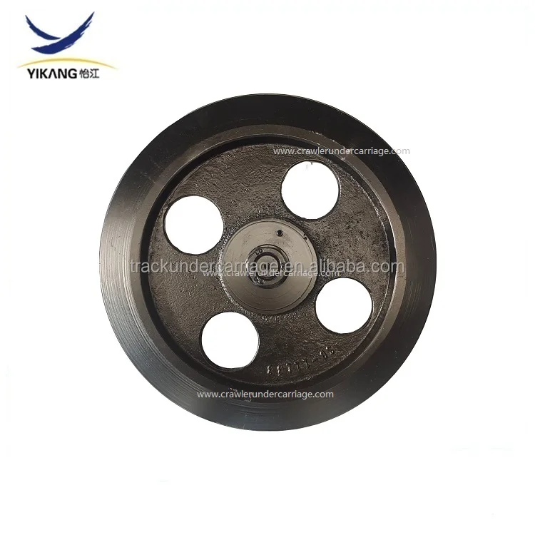 Rullo tenditino anteriore adatto per parti di autocarri con cassone ribaltabile Morooka MST1500, rullo inferiore del rullo superiore del pignone dal produttore cinese