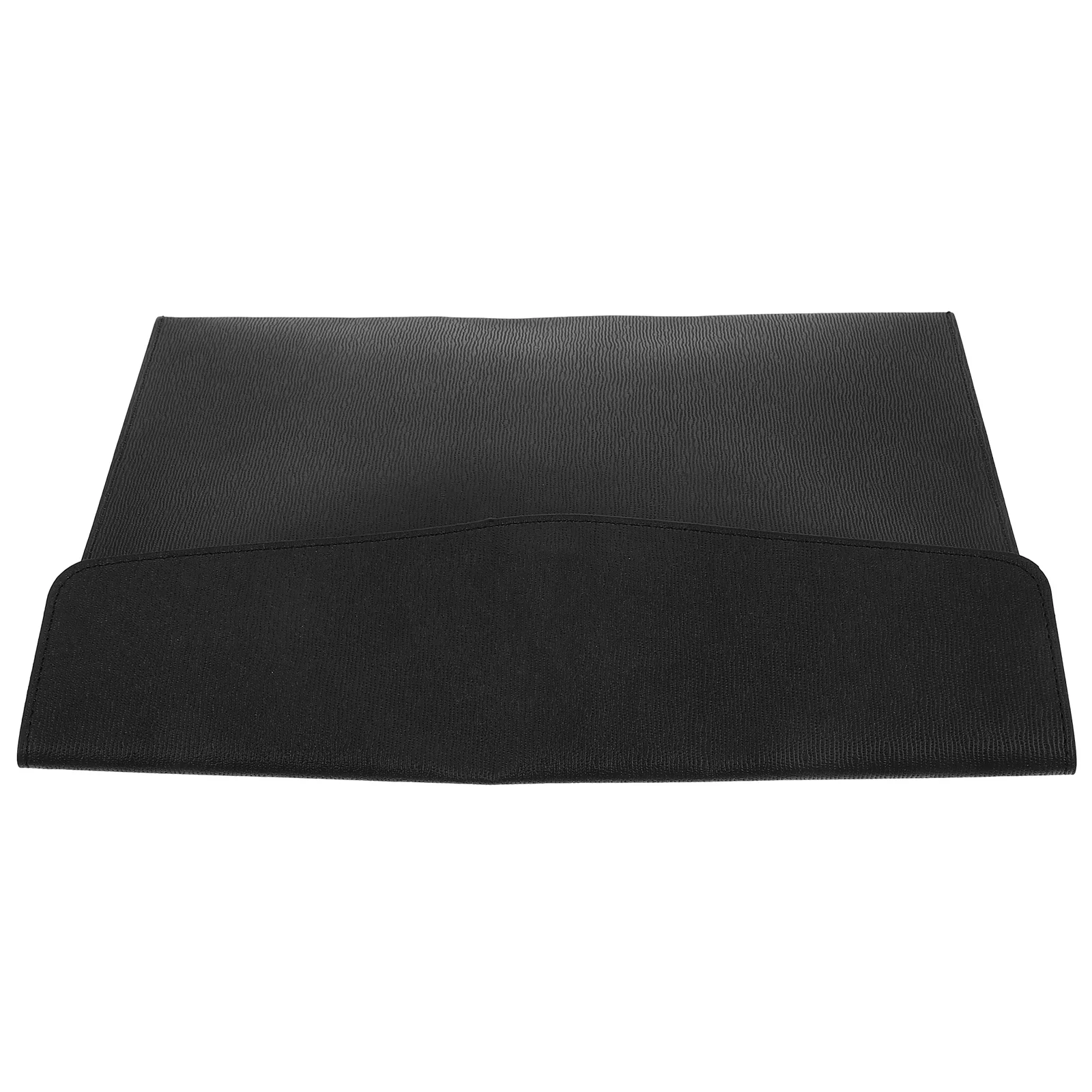 

Faux Document Holder Imitation File Organizer Wear Resistant Business Travel Receipt Container Safe File