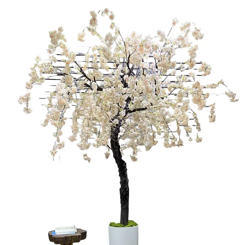 

Simulation cherry blossom floor decoration fake tree wishing large-scale landscaping simulation tree wedding set cherr