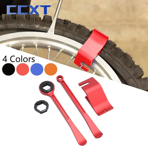 Herramienta de instalación de neumáticos CNC para motocicleta, llave de palanca de neumáticos Universal para Husqvarna Husaberg Honda Kawasaki Suzuki Yamaha KTM