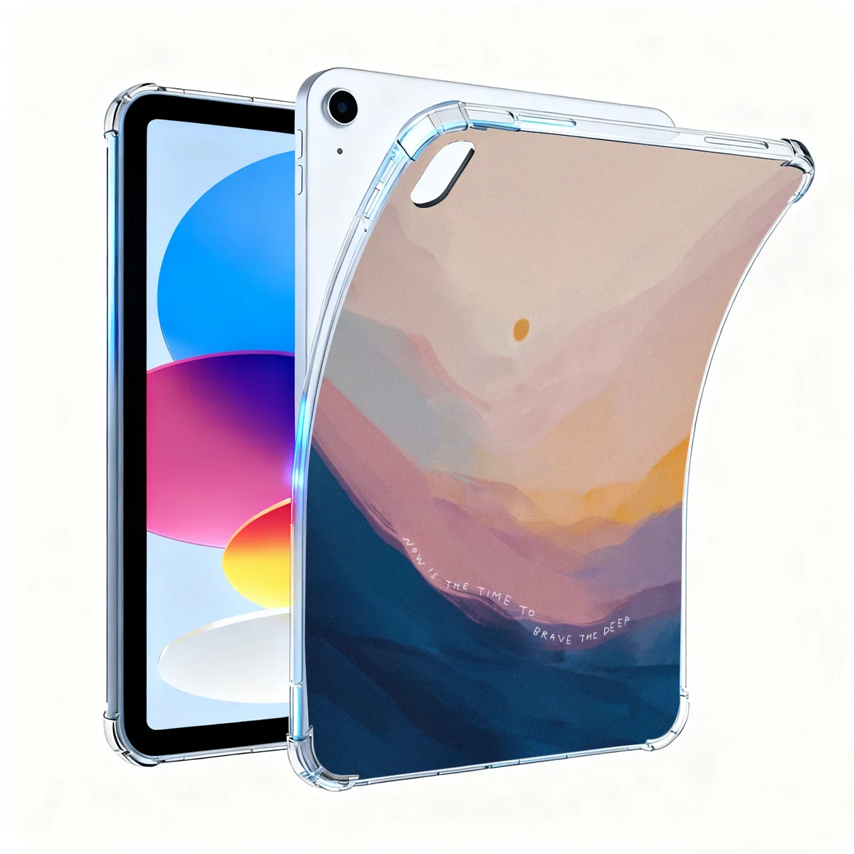 Clear Tablet Case for iPad Pro 12.9" 10.5" Air 11" 13" 2025 A16 10th 9th 8th 7th Gen 10.9" 9.7" 10.2" Soft TPU Back Cover
