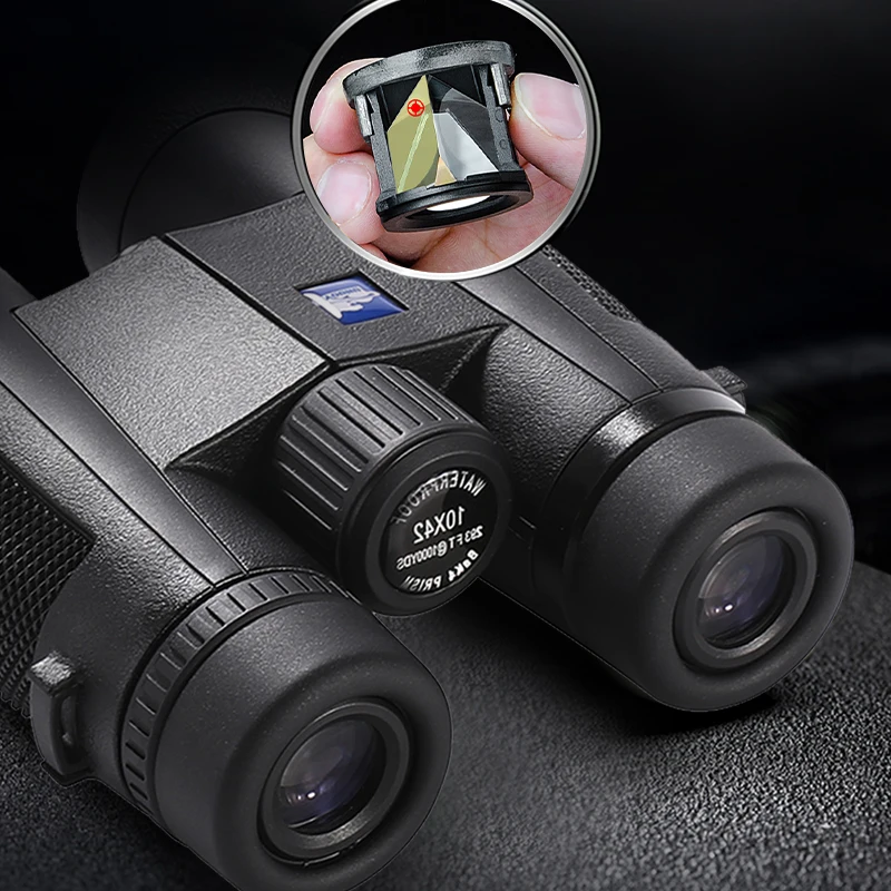 Imagem -03 - Visão Binóculos para Caminhadas Viagem Camping Diversão Bak4 Prisma Telescópio Binocular Profissional Impermeável Cheio de Nitrogênio 12x50 hd