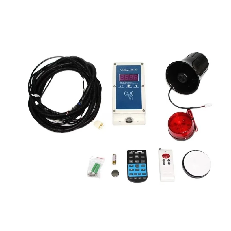 

Forklift speed limiter electro-mechanical controller limit device