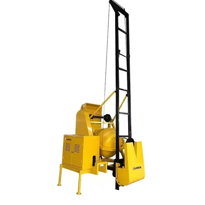 LONTA JH500L 500L Lifting Portable Mobile Cement Mixing Self Loading Construction Concrete Mixer Machine Betonniere