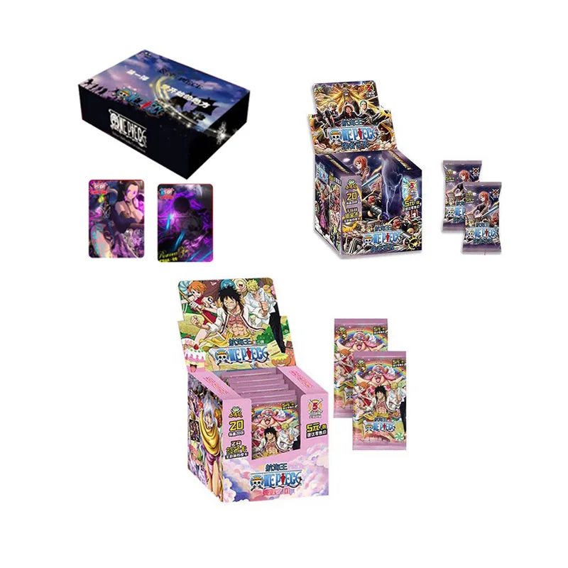 

Официальный пакет One Piece TCG Booster Pack Black Power Edition, аниме-карточная игра, объемная коллекция колод