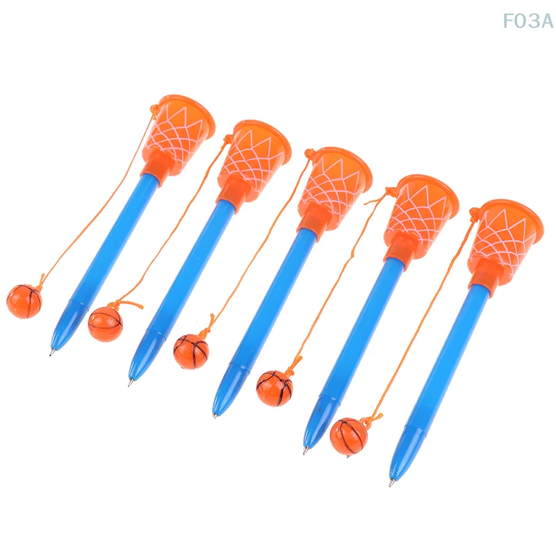 Basketball Hoop Pens Basketball Party Favors -Sports Novelty Pens With Basketball Toss For Sport Themed Birthday Party