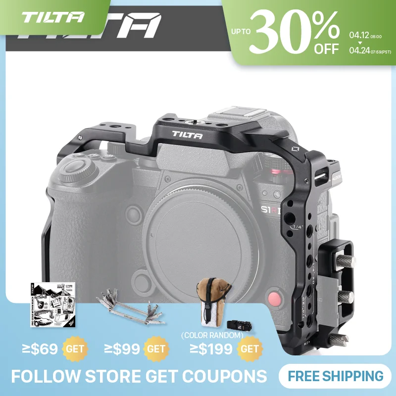 

Полный корпус камеры TILTA TA-T80-FCC для Panasonic S1R II для камеры Lumix S1R II, S5 II, S5 IIX и G9 II