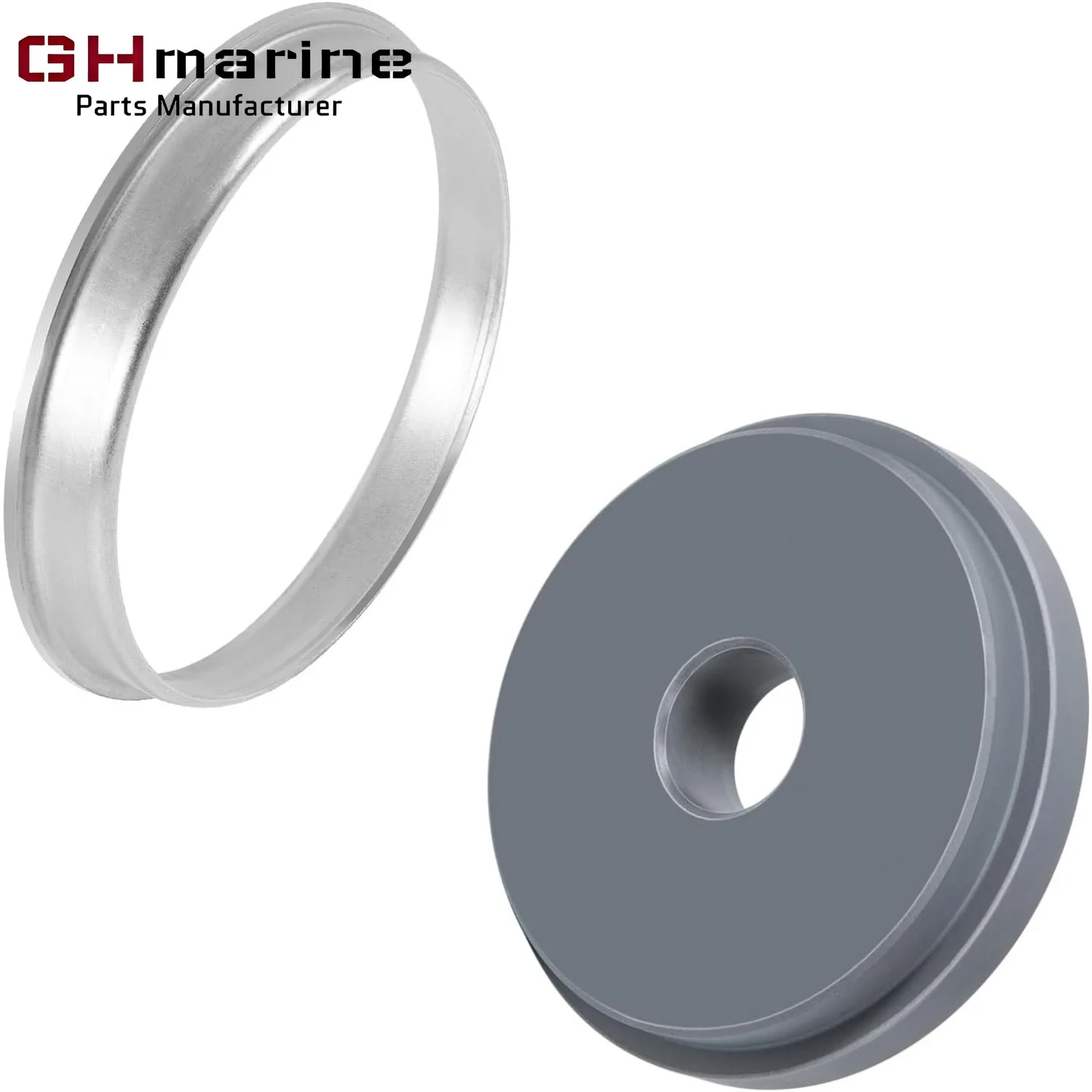 

Кольцо-втулка для U-образного шарнира и стопорное кольцо для сильфона, совместимые с Mercruiser Alpha One Gen II Bravo, для 816607, 18-1728, 91-818162