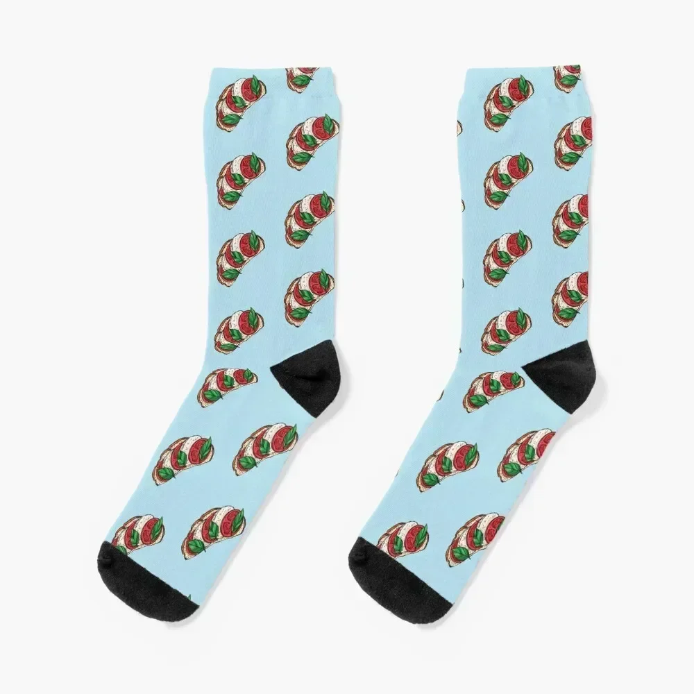 

Caprese Bruschetta Socks summer designer custom Men's Men's Socks Luxury Women's