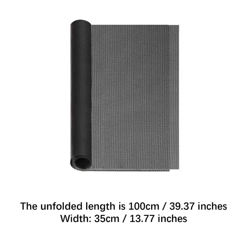

652F PC Dust Filter Mesh 100cm Plastic Dust Cover PVC Computer Case Fan Filter Washable Reusable Dustproof Fan Grill Mesh