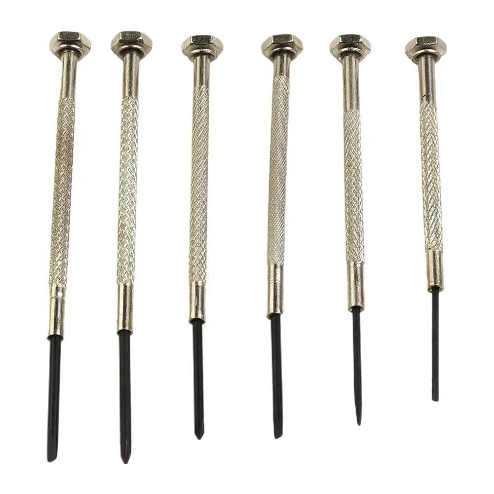 Screwdriver 6 Piece Precision Screwdriver Kit For Watch Repair Jewelry Making And Electronics Work On The Job Site