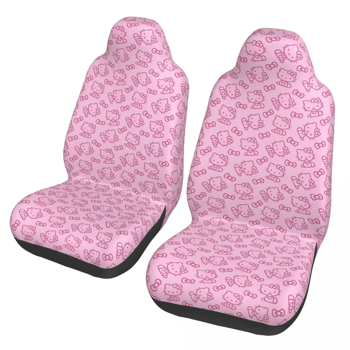 

Hello Kitty Car Seat Cover Protector Interior Accessories Suitable Car Seat Protection Covers Fiber Car Accessories