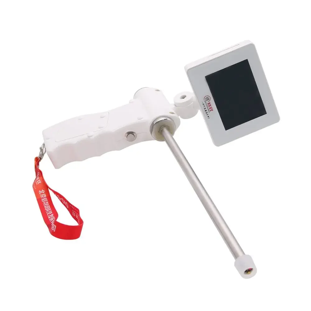 2026 BTS-QKESJ 5MP Camera 360 Degree Adjustable Screen Dog Insemination Kit Visual Artificial Insemination Gun