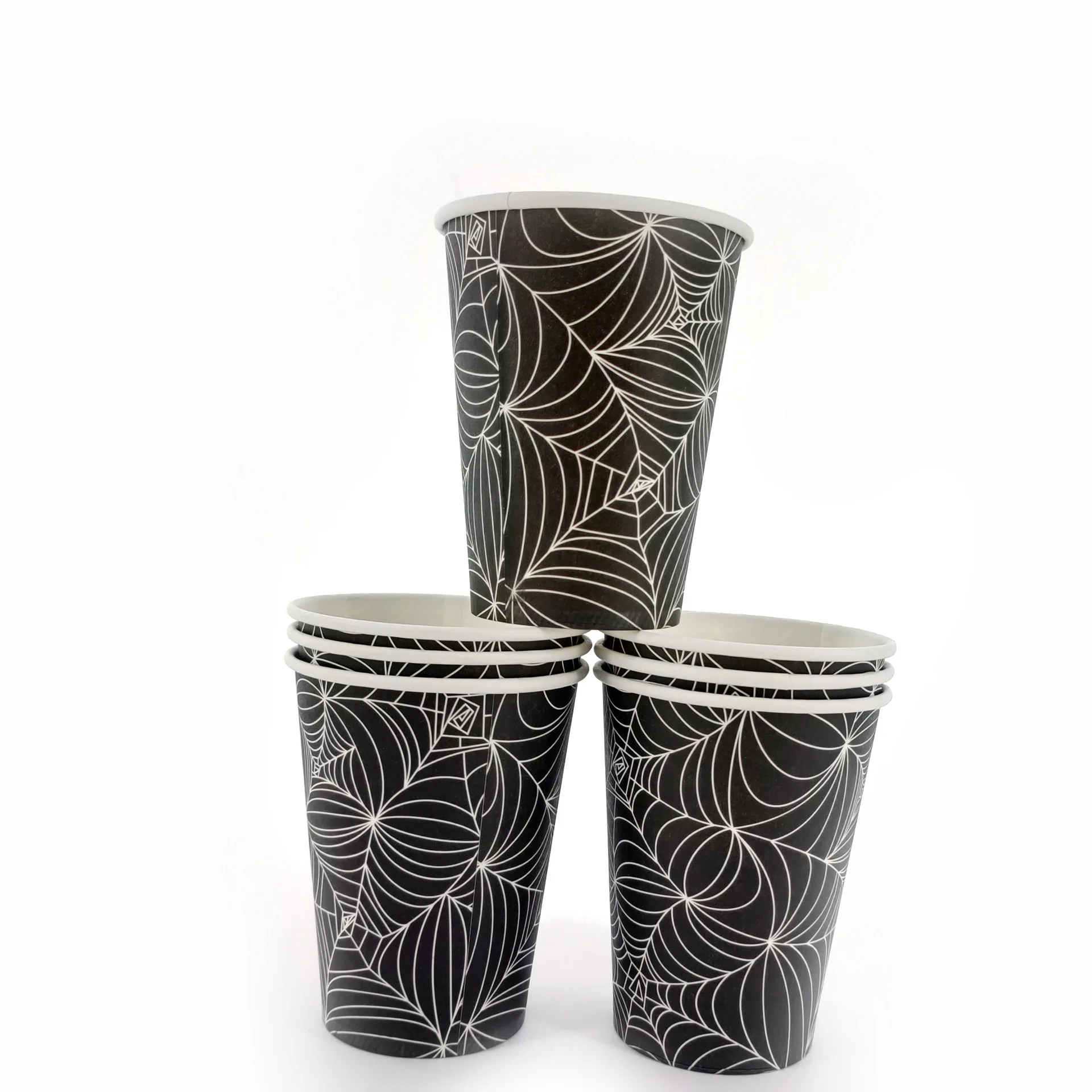 Disposable paper cup thickened spider web Party cup good quality office business drink household water Cup Shot cup Paper cup