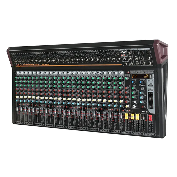 TKG EOS-24USB sound system professional performance equipment mixing console microphone mixer 24 channel mixer