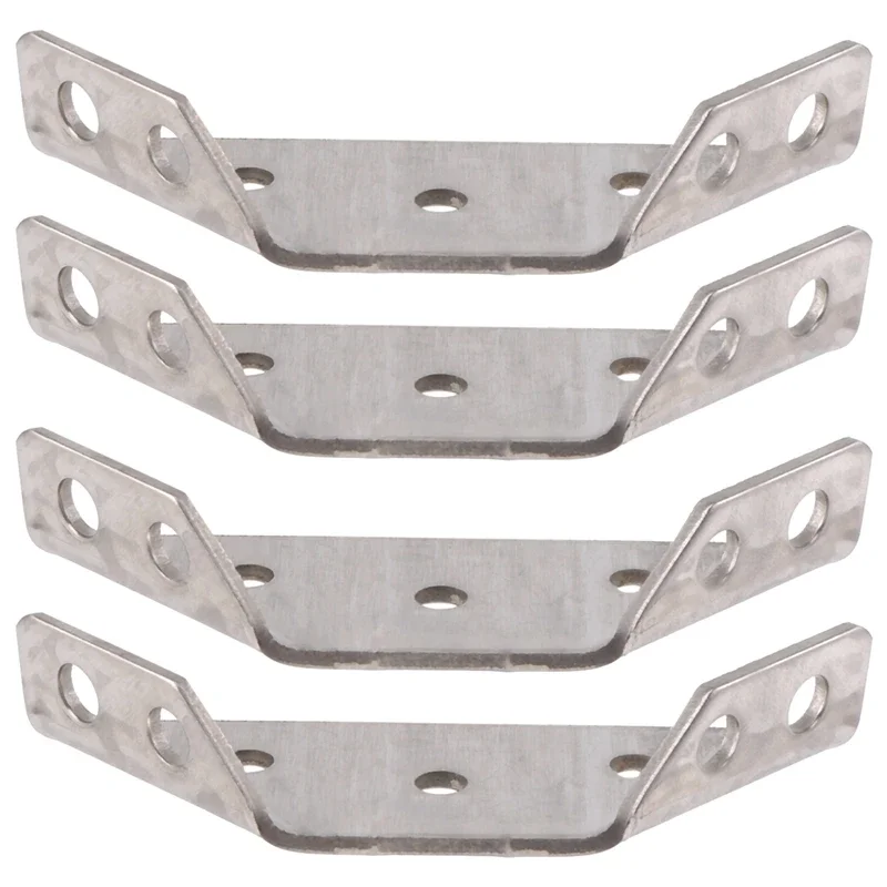 4 pieces of stainless steel multifunctional corner code right angle fixing bracket, furniture hardware accessories