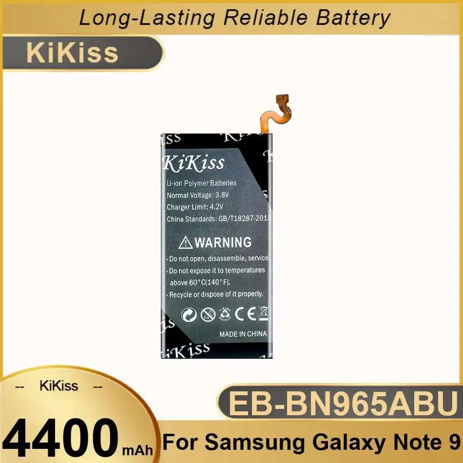 

Замена премиум-класса 4400 мАч для Samsung Galaxy Note 9 N9600 SM-N9600 SM-N960F EB-BN965ABU аккумулятор мобильного телефона