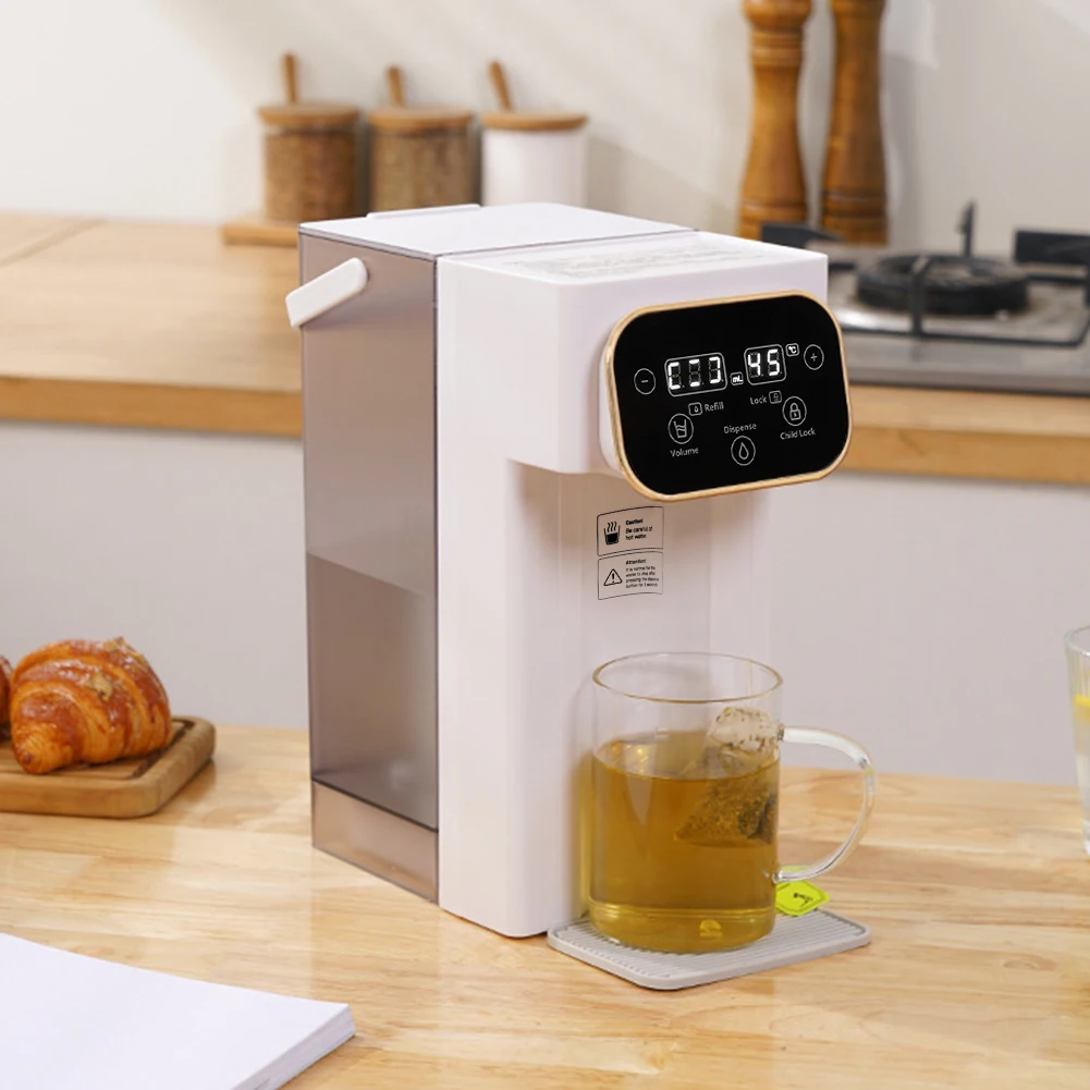 

Instant Hot Water Dispenser 8 Water Levels Fast Heating Water Fount Direct Drinking Water Dispenser for Milk Brewing Tea Brewing