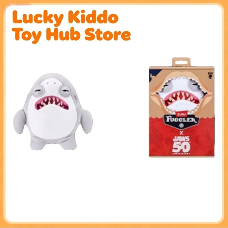 

Original Fuggler Funny Ugly Monster Plush Toy With Cute Teeth Big White Shark Series Stuffed Animal Plaything Collectible Dolls