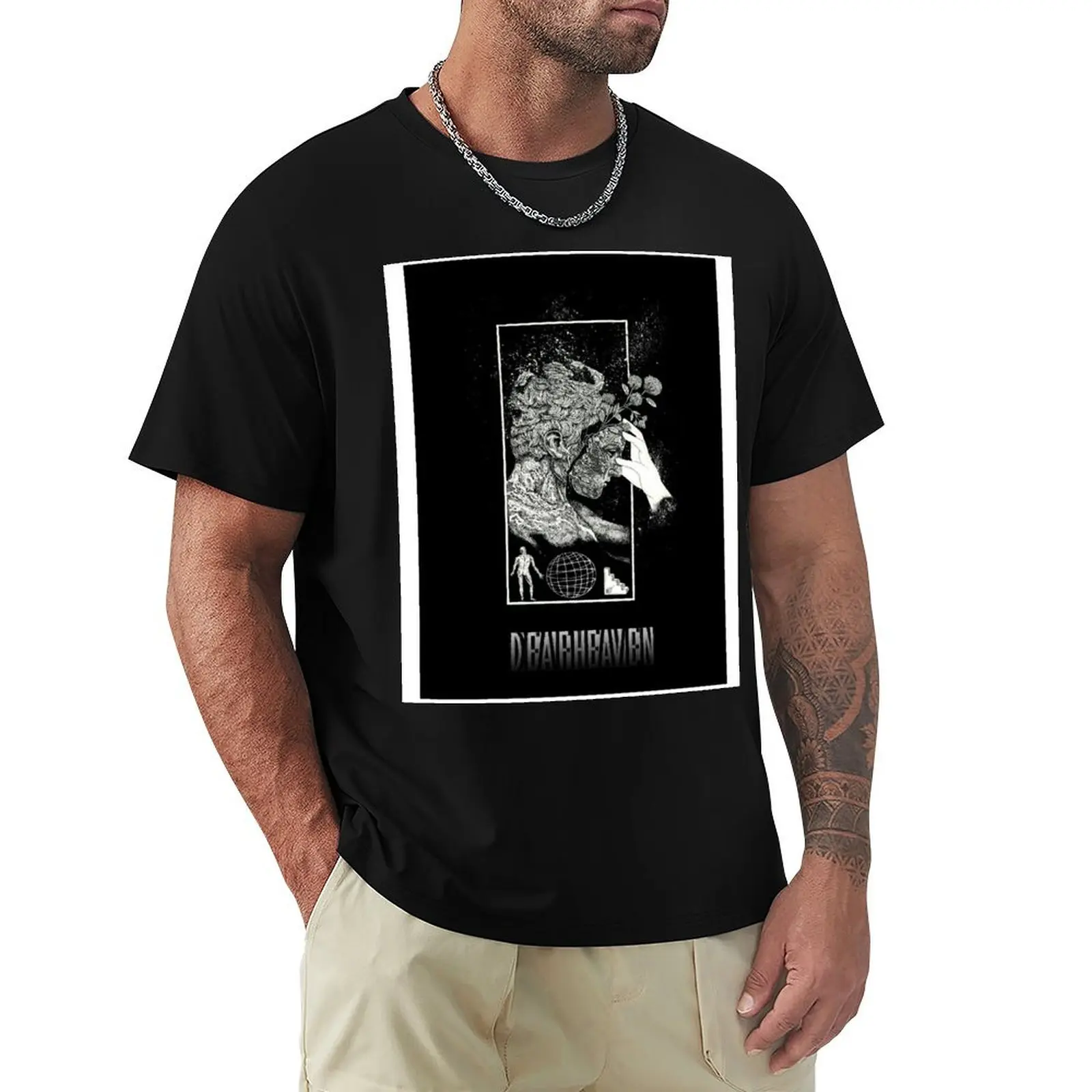 

Deafheaven - Mask T-Shirt T-shirts man boys animal print mens funny t shirts