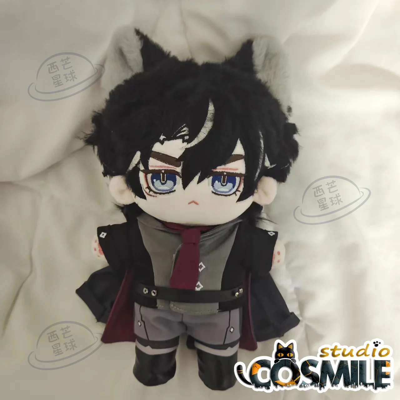 Game Genshin Impact 원신 Wriothesley リオセスリ 라이오슬리 Stuffed Plushie 20cm Plush Doll Toy Body Clothes Clothing XQ