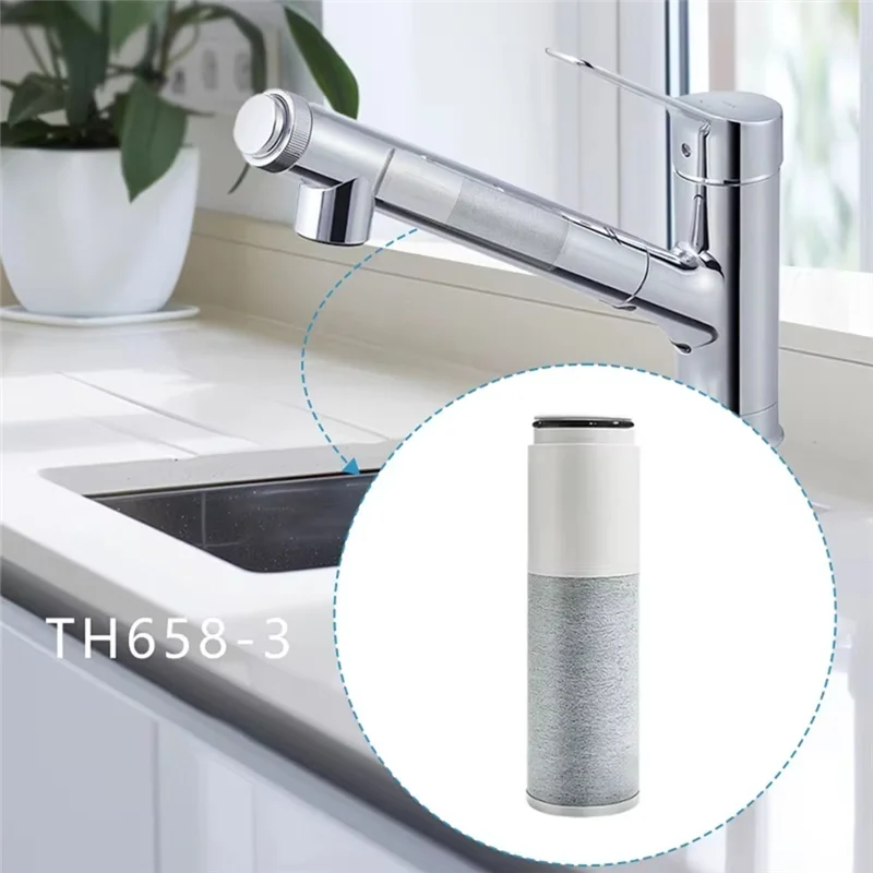 BAAN-活性炭繊維複合フィルター、TH658-3、ユニバーサル日本水道水浄水器交換用