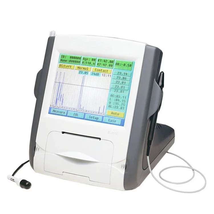 Professional Medical Large color Touch screen Ophthalmic A Scan with Pachymeter