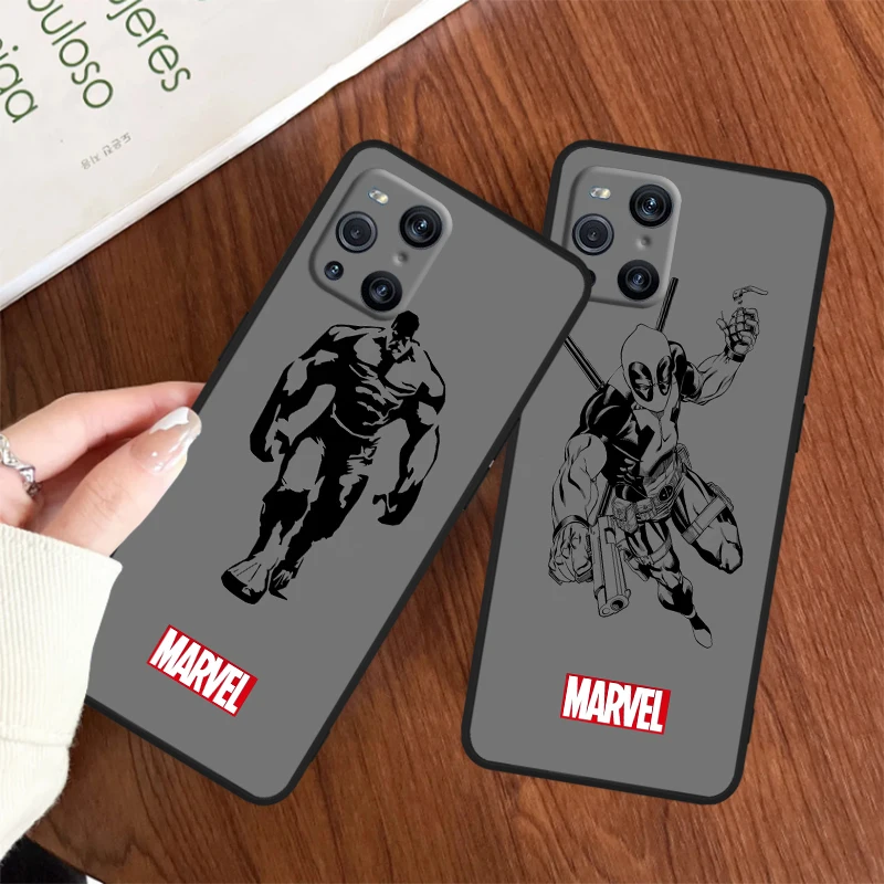 Супергерой Marvel Человек-паук для OPPO Find X6 X5 X3 A54S A5 A94 A16 A53S A57 A74 A72 A98 A78 A96 A9