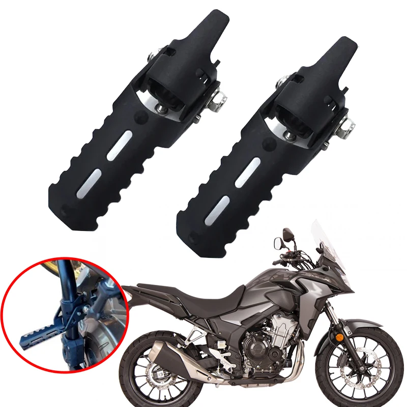 

Fit For Honda CB400X CB500X NC750X Folding FootRests NC 750 X Folding Footrests Clamps Motorcycle Accessories Front Foot Pegs
