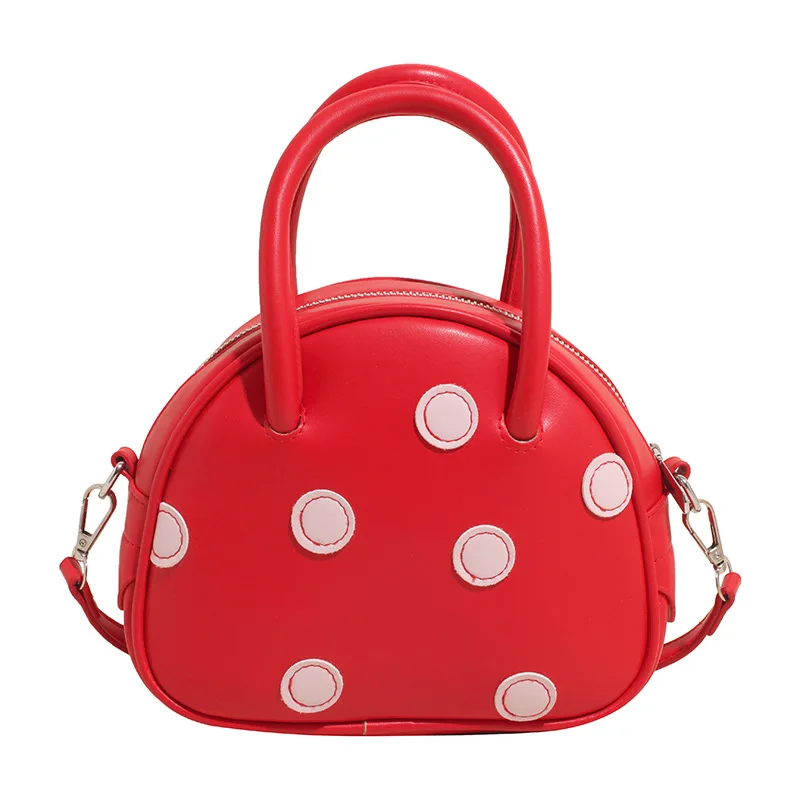 Chic 2025 Women's Polka Dot Crossbody Bag, Luxury Small Square Purse, Polka Dot Pattern Shoulder Bag for Summer & Daily Use​
