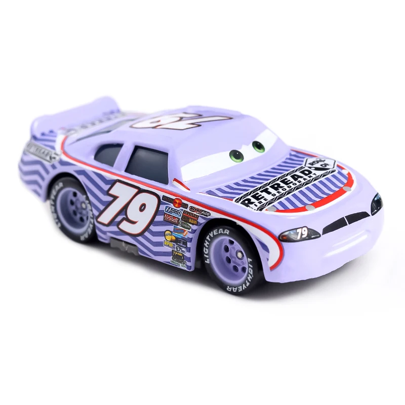 Diney Cars Pixar 1:55 Diecast Vehicle Metal Bodywork Alloy Material Anime Action Figure Lightning McQueen Kids Toy Birthday Gift