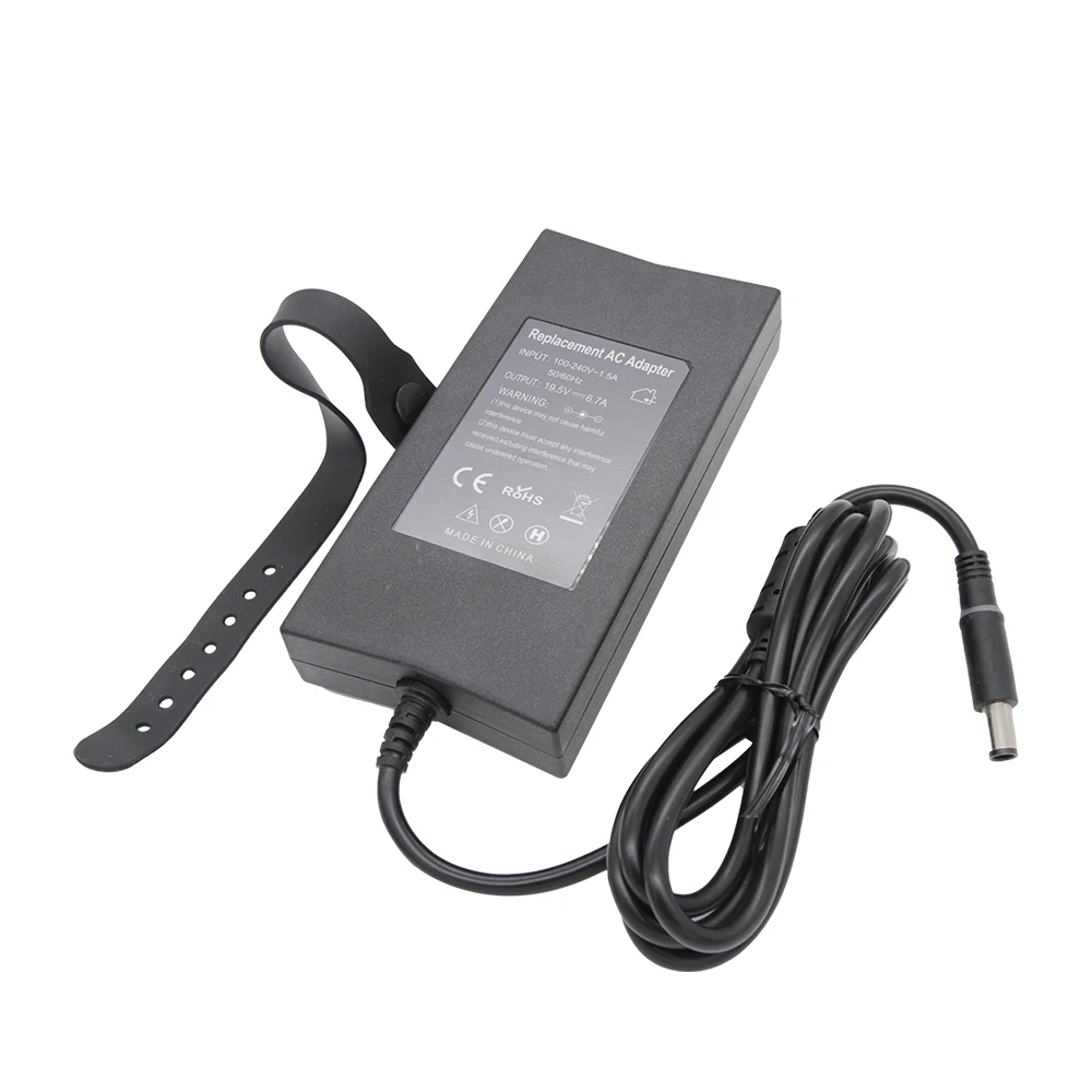 130W 19.5V 6.7A 7.4*5.0mm Laptop Adapter Charger For Dell XPS M1210 M1710 GEN2 9Y819 310-4180 K5294 D232H DA130PE1-00 FA130PE1-0