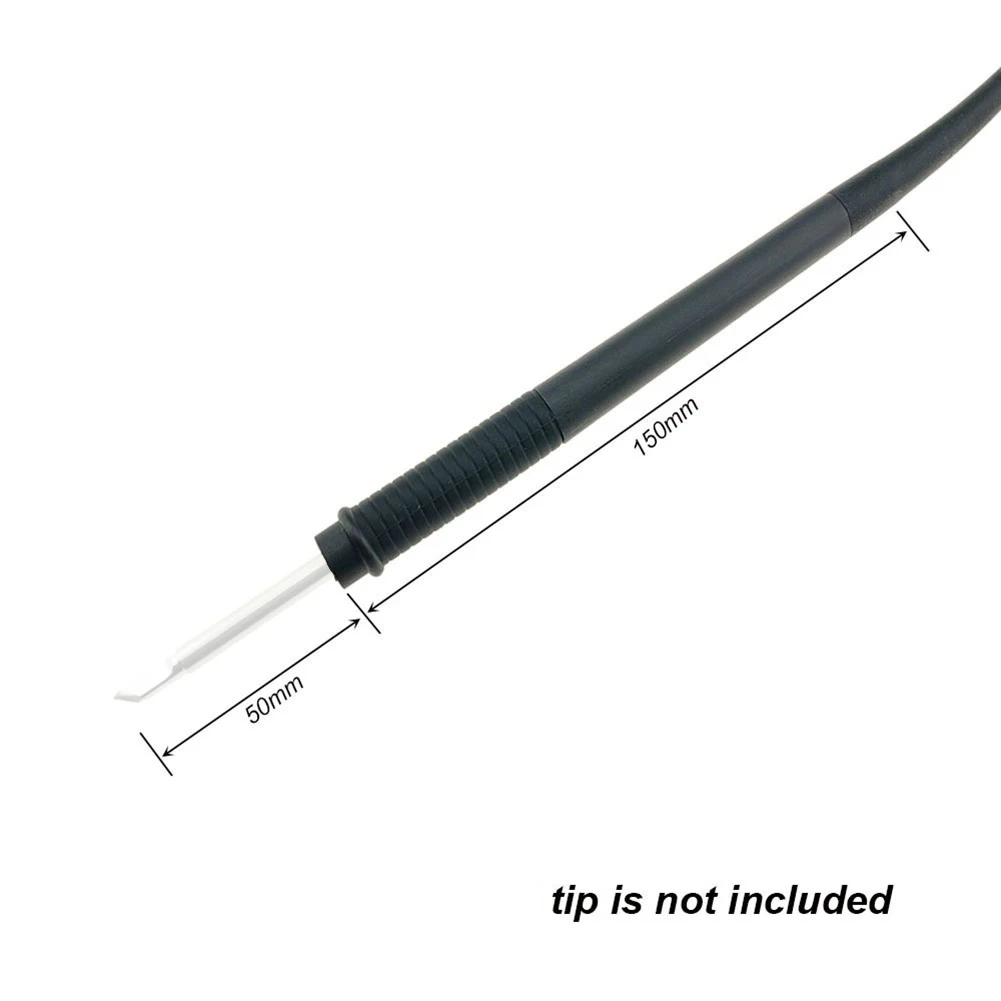 Soldering Iron Handle for T12 For STM32 For OLED Soldering Stations ABS Plastic Silicone Material Non Slip Ergonomic Grip
