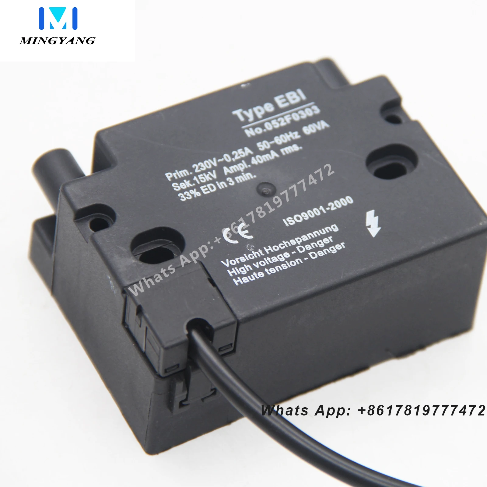 TYPE EBI Transformer Waste Oil Burner Ignitor Transformer 220V High Voltage Package Burner Ignitor Transformer Igniton Coil 15KV