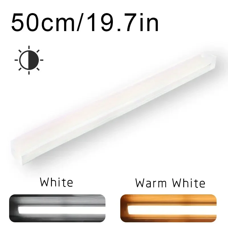 Cabinet Light USB Rechargeable Motion Sensor LED Bar Light Induction Night Light Portable for Kitchen Bedside Wardrobe Closet