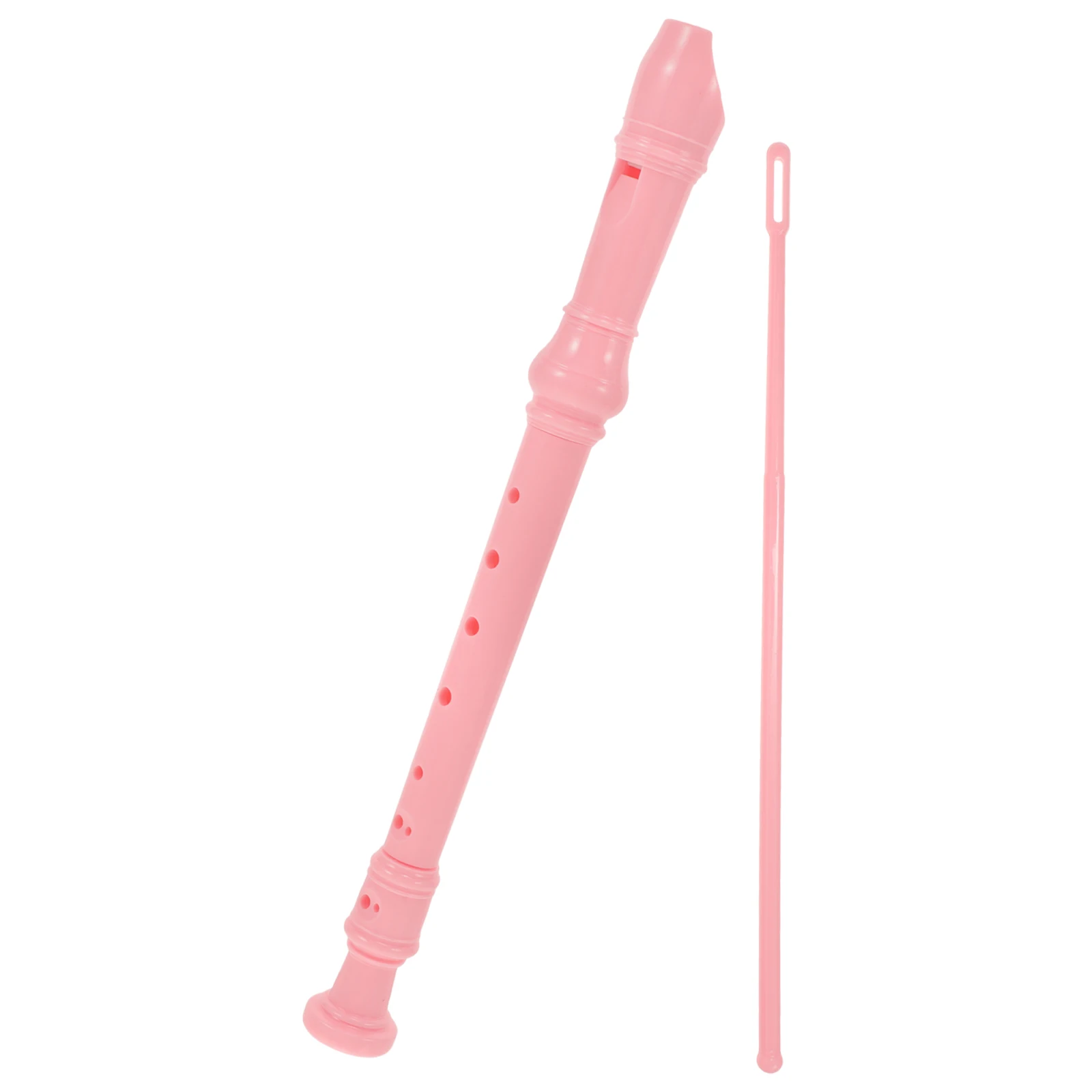 

8 Hole Soprano Recorder ABS Plastic Musical Instrument for Beginner Teens Compact Lightweight Design Practice Plaything