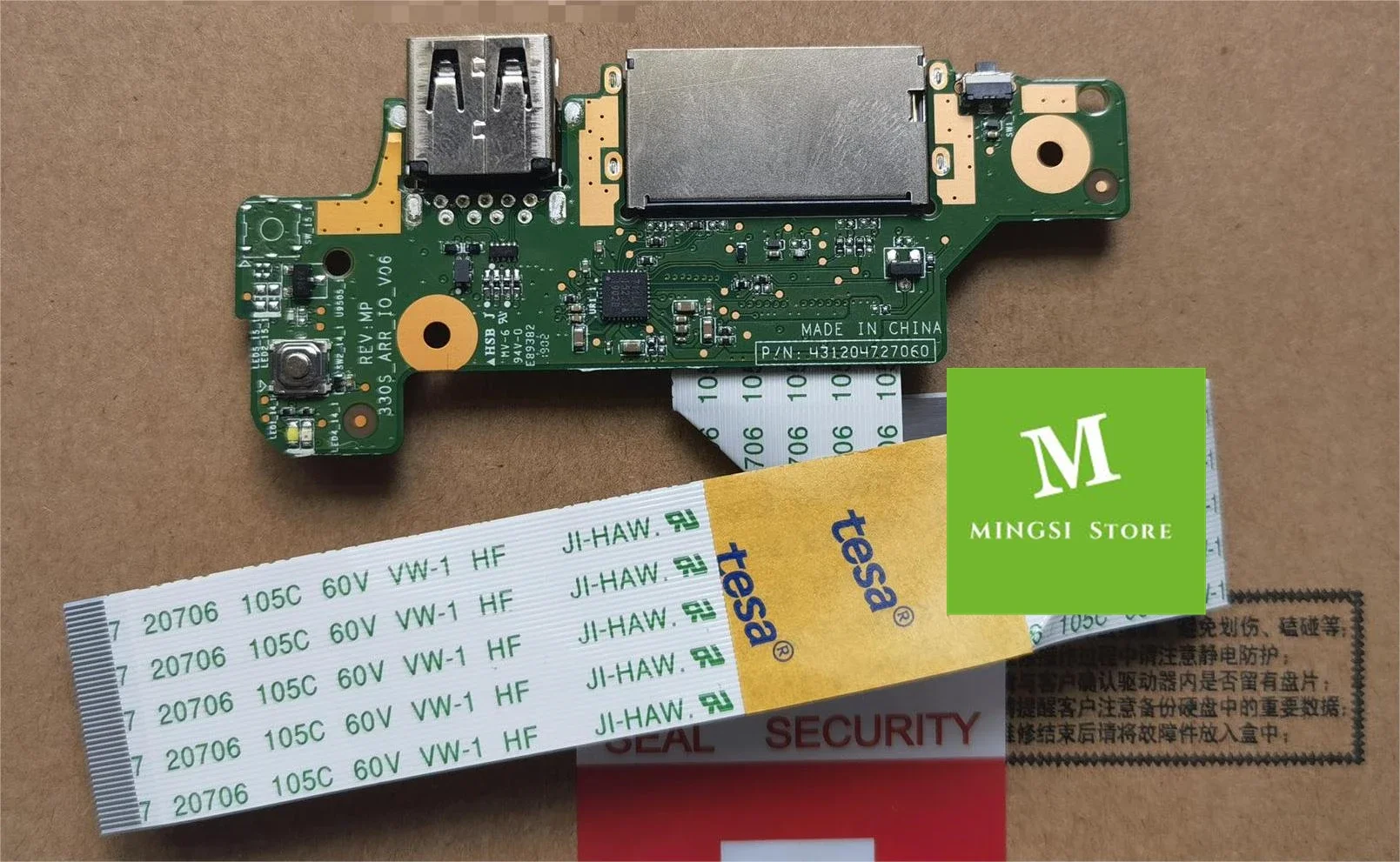 

ДЛЯ LENOVO XIAOXIN 330S 7000-15 14 IKB ARR AST USB SD-карта ЧИТАТЕР ПЛАТА КНОПКИ ЖИТТАНИЯ W КАБЕЛЬ