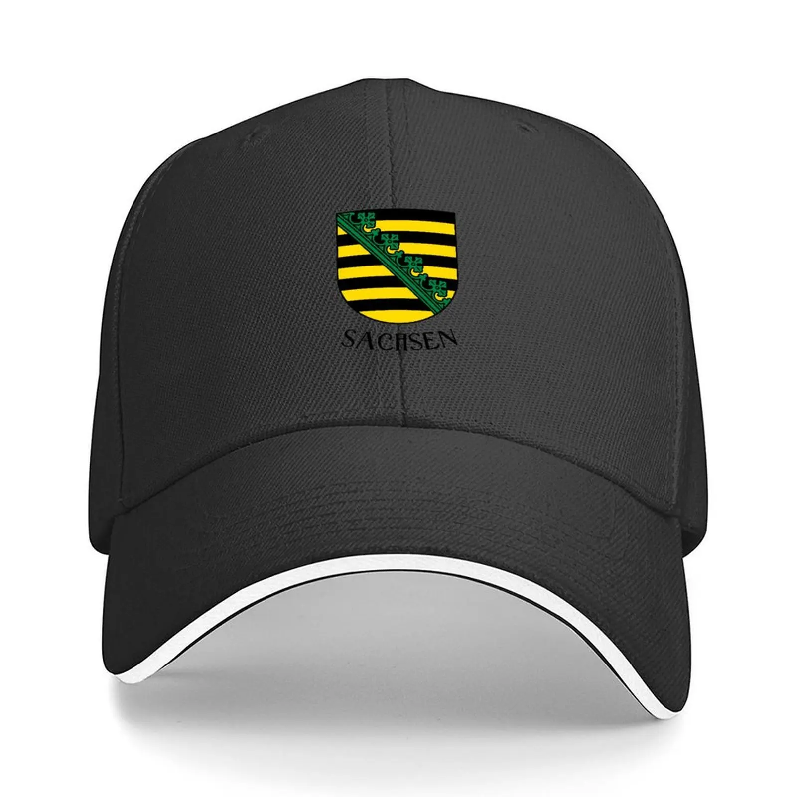 

Sachsen coat of arms , Germany Baseball Cap Snap Back Hat Horse Hat Icon Snapback Cap Women Hats Men's
