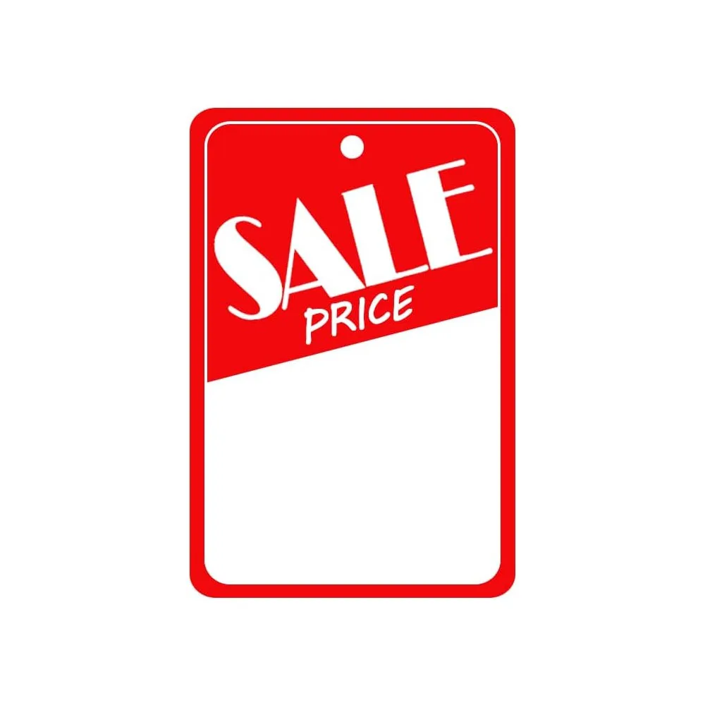 Торговые ценники 2x3 дюйма, розничные этикетки, знаки для делового магазина, 100 шт.