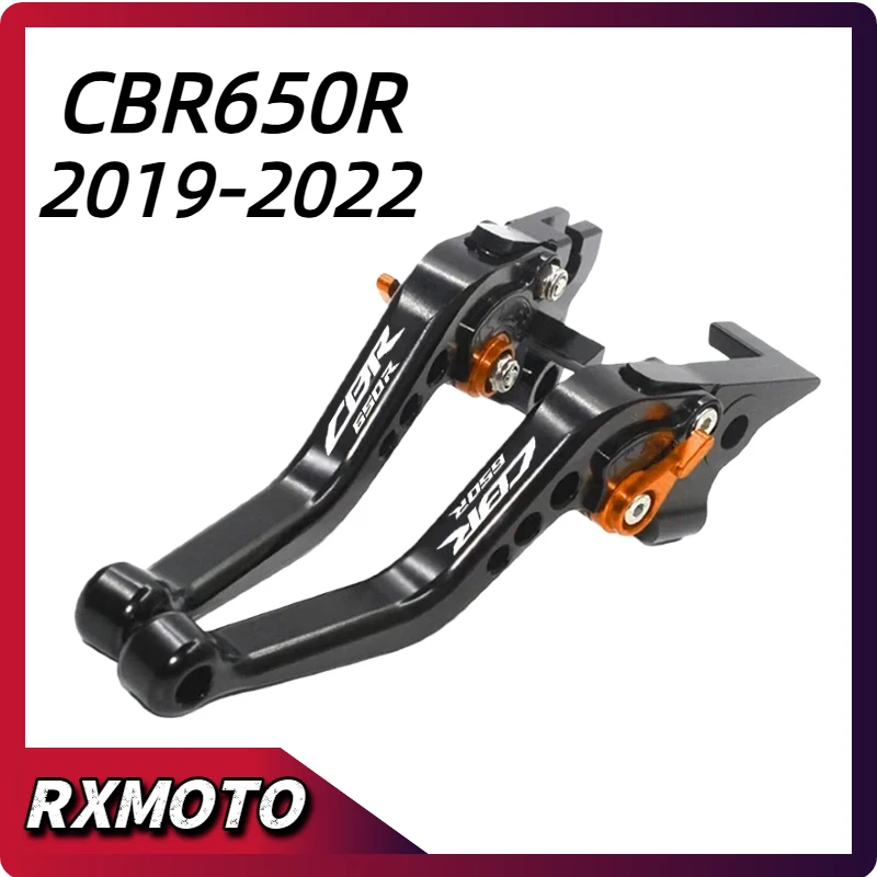 

For Honda CBR650R 2019-2022 CNC Clutch Lever Brake Lever Set Adjustable Short Handle Levers Motorcycle Accessories