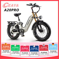 CEAYA A20Pro Electric Bicycle 500W 20“ Fat Tire E-bike 48V/20Ah Battery Electric Mountain Bike , Torque 75N.m