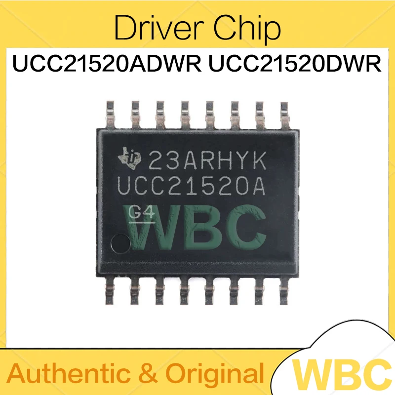 10Pcs/Lot UCC21520 UCC21520A UCC21520DWR SOIC-16 Power Driver Chip new original