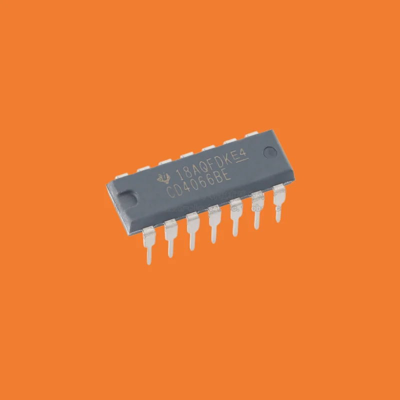 10pcs/Brand new original CD4066BE PDIP-14 4-channel analog switch chip