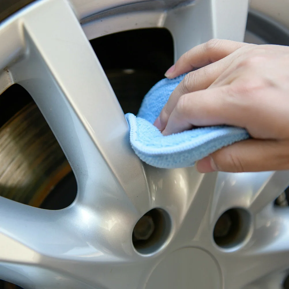 

6Pcs 5 Inch Wax Sponge Pads for Car Cleaning Polishing Tire Dressing Blue Polish Wax Sponge Blue Waxing Polish