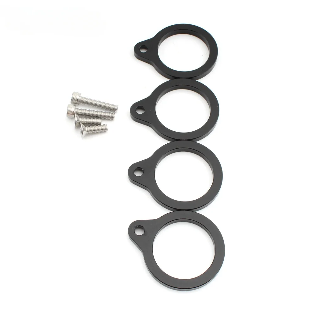 Separador de manillar NINJA250 EX 250, de 6MM abrazadera de elevación, 12MM y 18MM para Kawasaki NINJA 250, 400, EX250, NINJA400, 2018-2021, 1 par