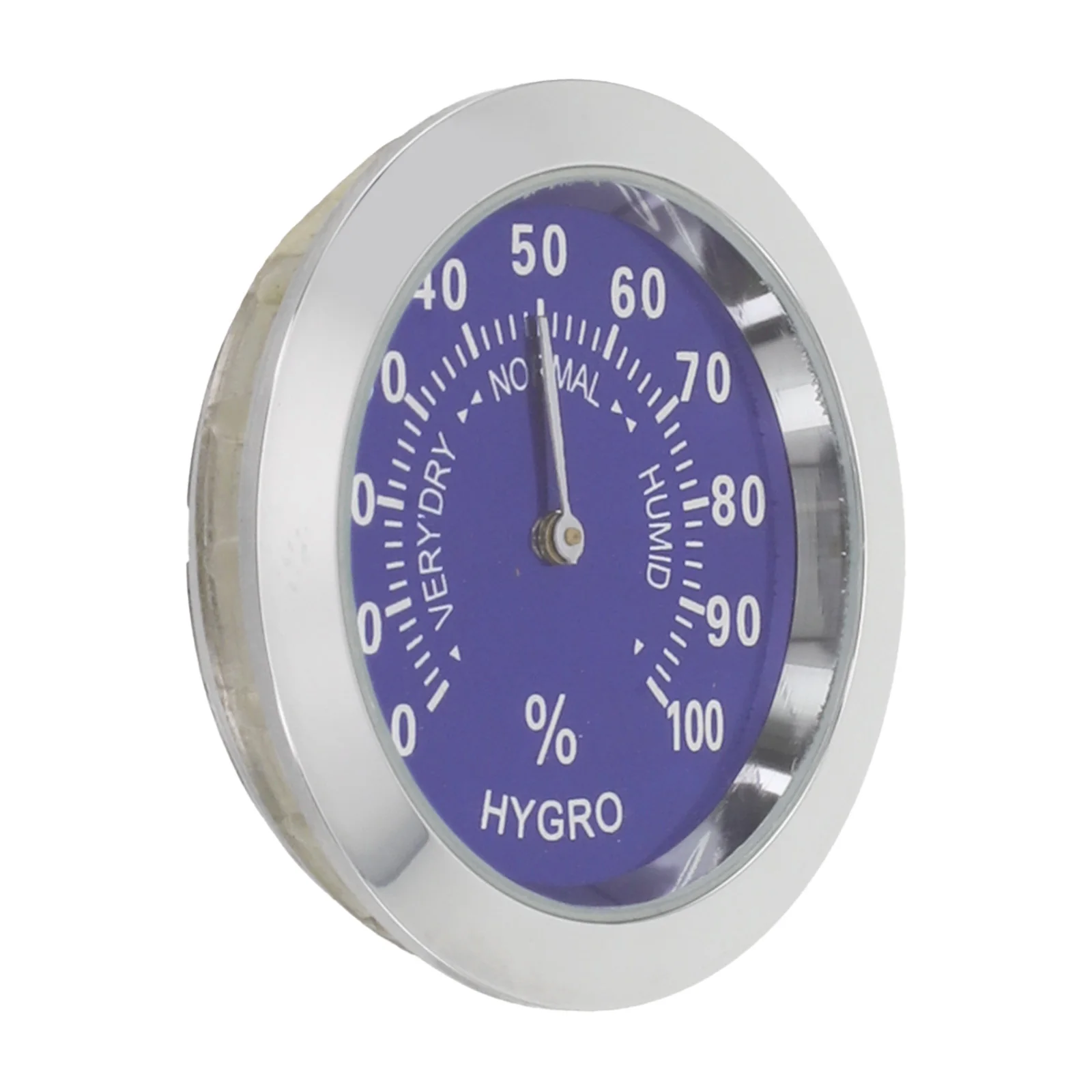 Multifunctional High Quality Thermometer Hygrometer Analog Thermometer Blue Hygrometer Hygrometer Metal Meter Gauge