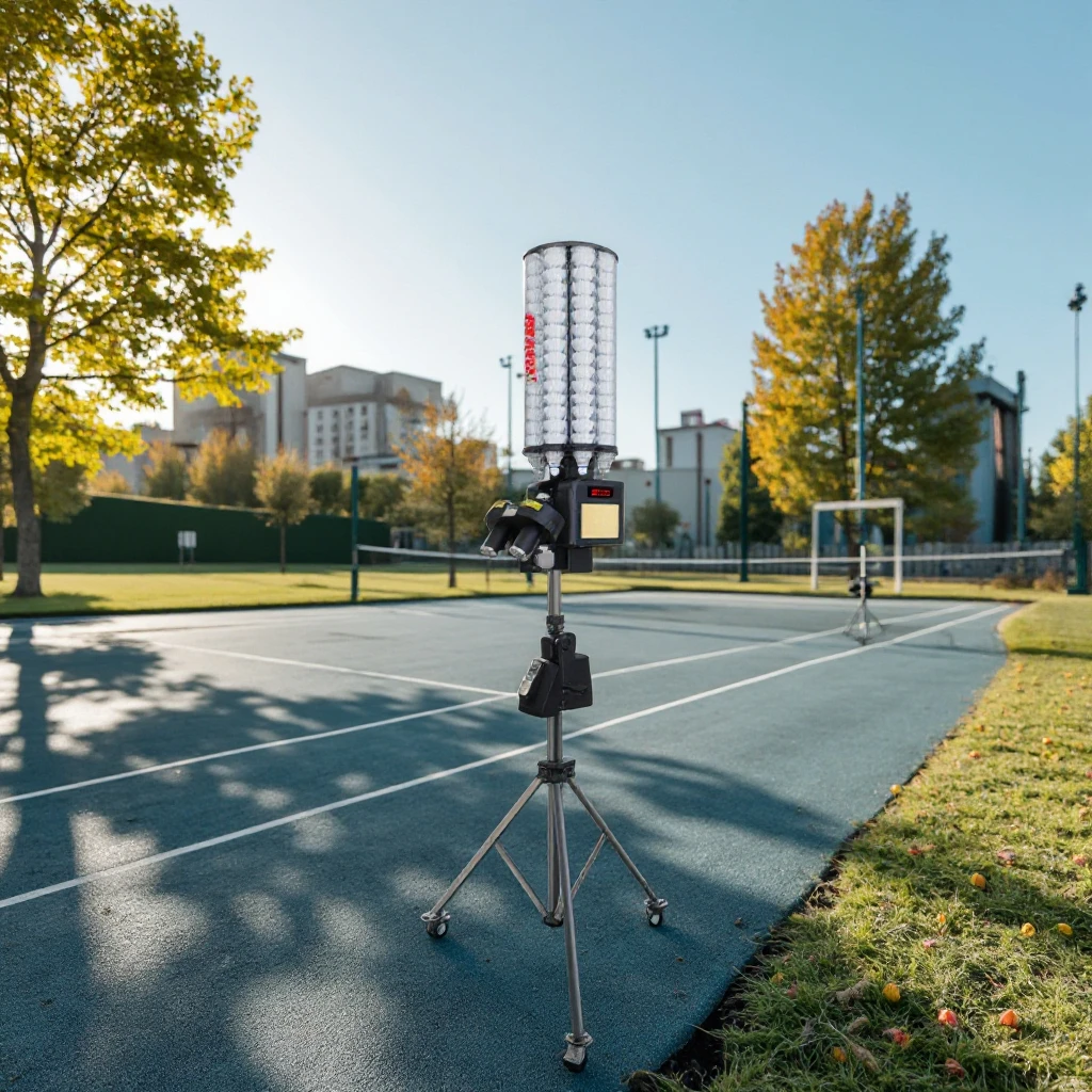 

STLF Hot Sale SIBOASI B5 Badminton Shuttlecock Feeding Shooting Machine Shuttlecock Training Equipment for Sale