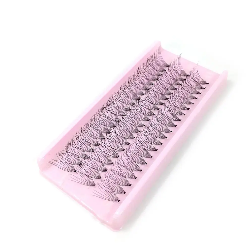 10~24mm Length Optional Professional Individual Eyelash Extension Grafting False Eyelashes 10D Long Natural Volume Cluster